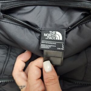 The North Face Black Puffer Reversible Jacket Boys Large